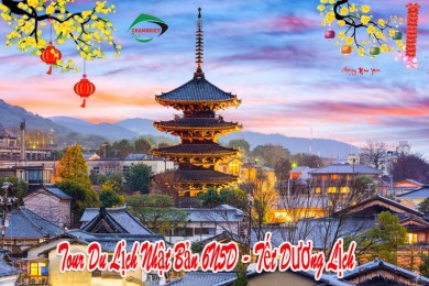 Tour Nhật Bản 6 Ngày 5 Đêm Tết Dương Lịch 2024 Từ Hà Nội (Bay Vietnam Airlines)
