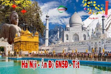 Tour Du Lịch Ấn Độ 6 Ngày 5 Đêm Từ Hà Nội Tết 2024 (Bay Vietnam airlines)