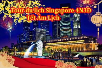 Du Lịch Singapore 4 Ngày 3 Đêm Tết Âm Lịch 2023 Từ Hà Nội (Bay Vietjet Air)