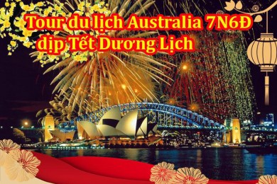 Tour Du Lịch Australia 7 Ngày Tết 2024 (Bay BamBooAirways VietnamAirlines)