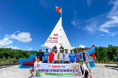 Tour Cần Thơ - Sóc Trăng - Bạc Liêu - Cà Mau - Đất Mũi - Châu Đốc - Cần Thơ 4N3Đ (Bay Bamboo Airways)
