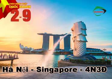 Du Lịch Singpore 4 Ngày 3 Đêm 2/9