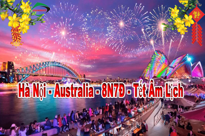 Tour Du Lịch Úc 8 Ngày 7 Đêm Tết Âm Lịch 2024 (Bay Vietnam Airlines)